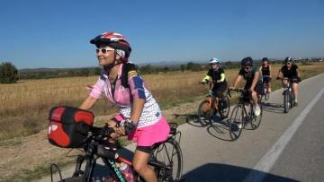Bisikletli kadınların İstanbul’dan Kırklareli’ne yolculuğu