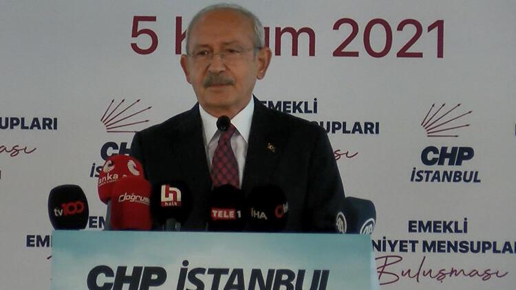 KILIÇDAROĞLU EMEKLİ POLİSLERLE BİR ARAYA GELDİ