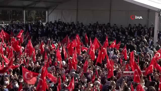 Cumhurbaşkanı Erdoğan: “Yeşil Kalkınma Devrimi doğrultusunda, İstanbul’u içinde yaşayanların hayat kalitesini yükseltecek hizmetlerle tanıştırmak