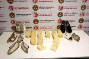 İstanbul Havalimanı’nda kadın terliklerinin içerisine gizlenmiş uyuşturucu ele geçirildi