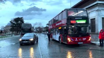 Sultanahmet’te taşımacılık işi sonlandırılan otobüs firmasından İBB’ye tepki