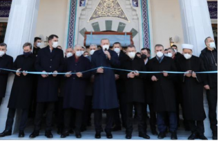 Cumhurbaşkanı Erdoğan Prof. Dr. Osman Öztürk Camii’nin açılışını yaptı