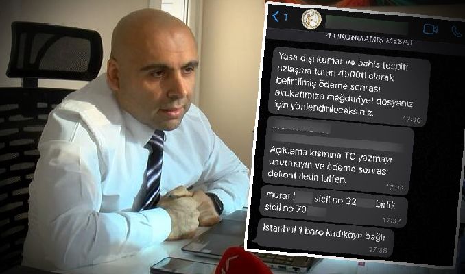 ‘YASA DIŞI BAHİS’ OLAYINA ADINIZ KARIŞTI DİYEREK DOLANDIRMAYA ÇALIŞTILAR