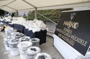 İstanbul’da 3 ton 533 kilo metamfetamin ele geçirilen operasyonda 12 zanlı tutuklandı