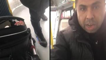 İBB, bebek arabalı yolcuyu minibüsten zorla indiren şoföre ceza kesti