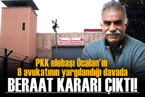 Öcalan’ın avukatlarına beraat kararı