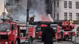 Eminönü’nde Yangın