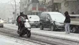 İstanbul’da Kar Yağışı Başladı