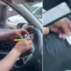 Taksiciden skandal hareket! Seyir halindeyken at yarışı kuponu doldurdu